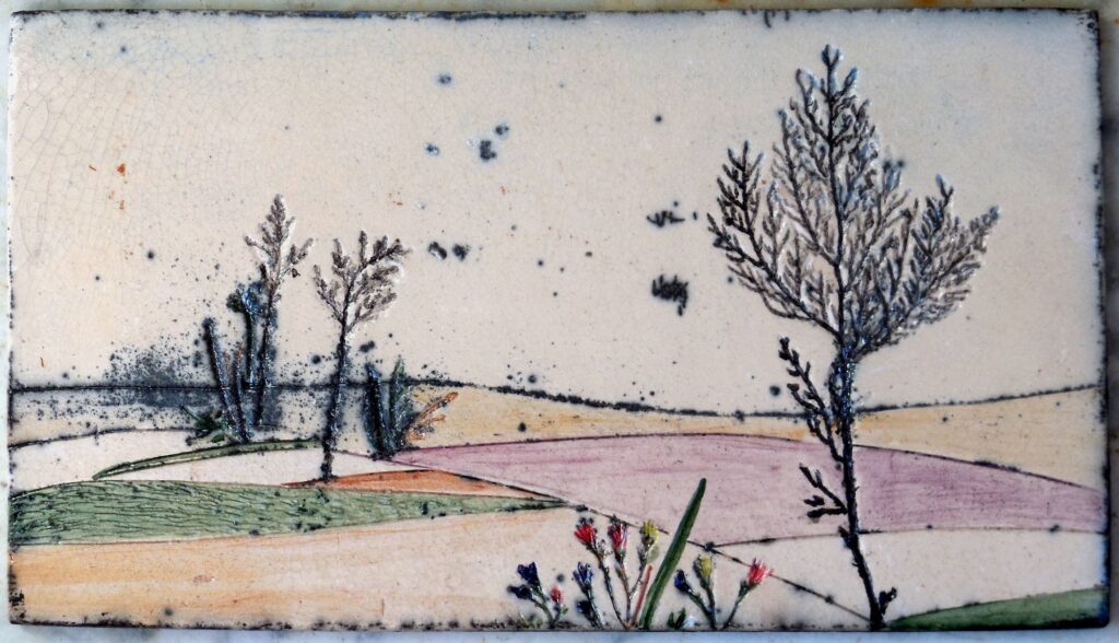 Paesaggio raku