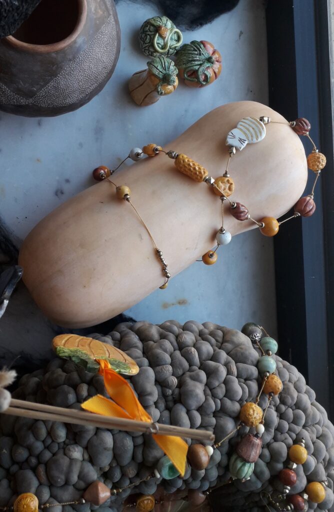 Collana sulla zucca