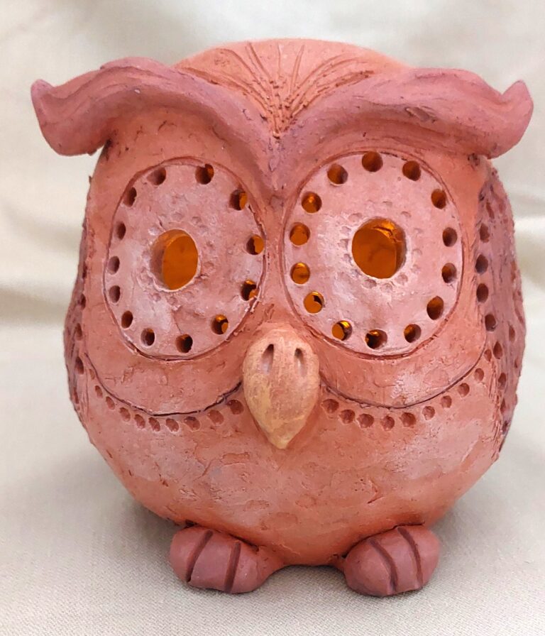 Gufo illuminato