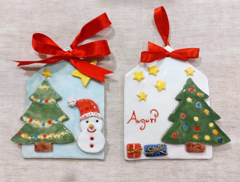 Decorazioni con albero